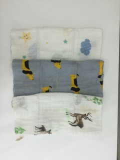 Khăn xô set 3 túi Zip Muslin Tree