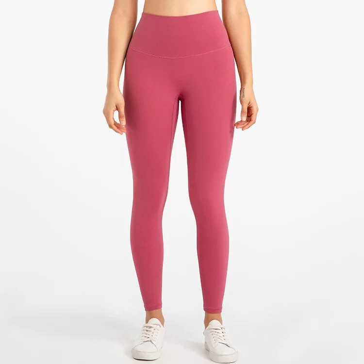 Quần legging thể thao Hoppe Fumeng màu trơn thời trang cho nữ