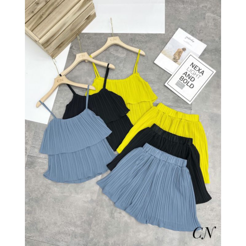 [Mã WASTCOOL giảm 15% tối đa 50K đơn 99K] Sét 2 dây dập ly tầng