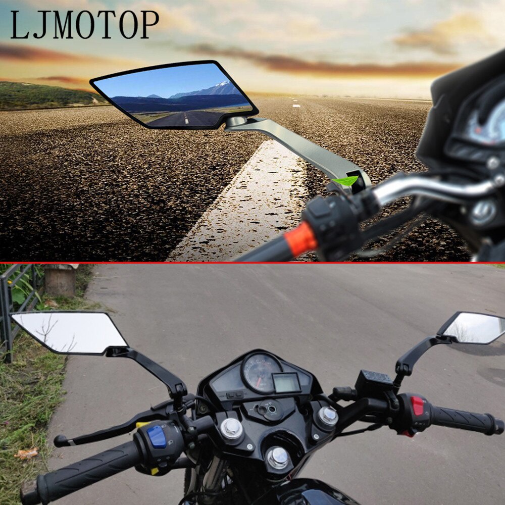 Gương Chiếu Hậu 8 / 10mm Chuyên Dụng Cho Xe Máy suzuki gsf600 bandit burgman 400 gs1000 rm85