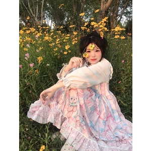 Váy lolita JSK gấu dễ thương