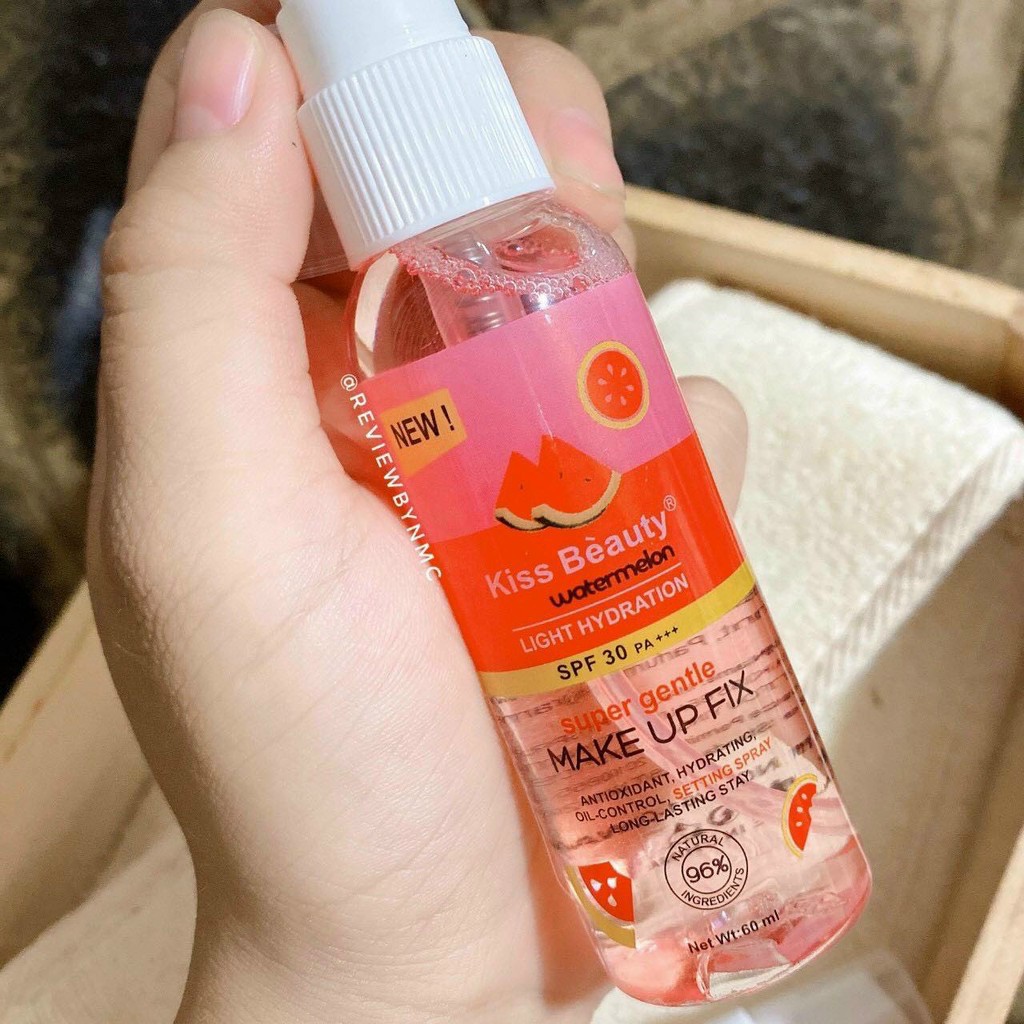 XỊT KHÓA NỀN KISS BEAUTY DƯA HẤU, KHÓA NỀN MAKEUP | BigBuy360 - bigbuy360.vn