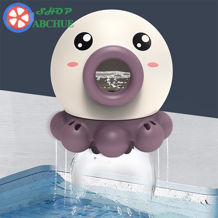 Đồ chơi nhà tắm cho bé Bạch tuộc xoay vui nhộn