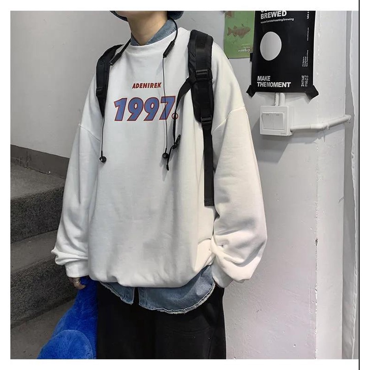 Áo sweater tay dài dáng rộng phong cách Hàn Quốc thời trang mùa thu mới 2021 cho nữ | BigBuy360 - bigbuy360.vn