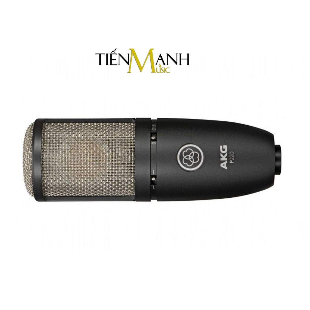 [Chính Hãng Mỹ] AKG P220 Micro Vocal Condenser Thu Âm Phòng Studio, Mic Biểu Diễn Chuyên Nghiệp, Microphone Cardioid