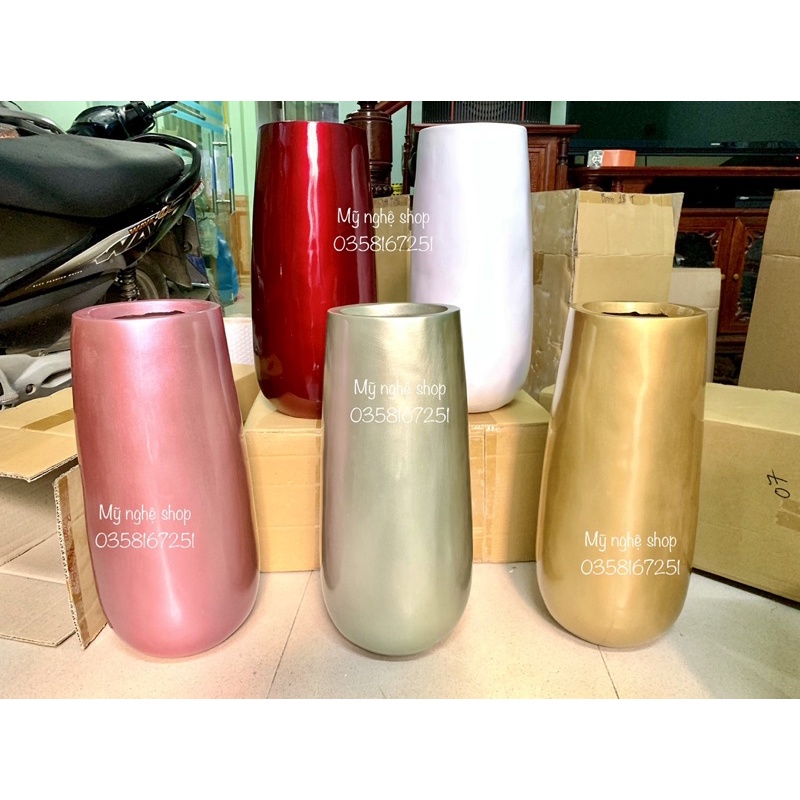 Bình hoa composite ib chốt màu