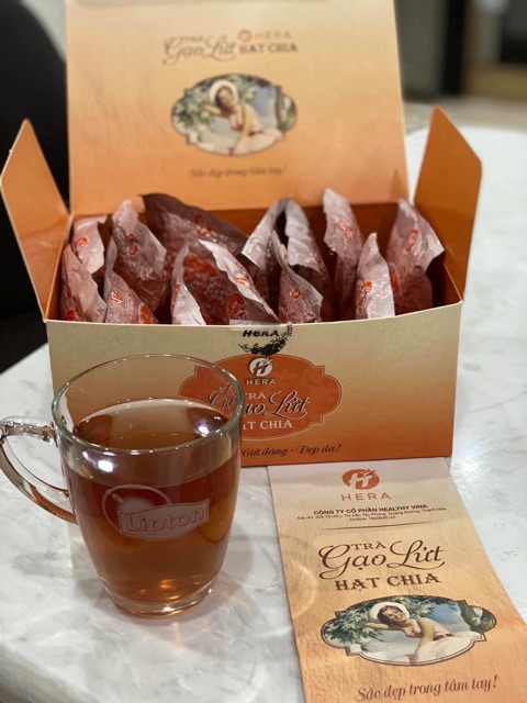 💥MUA2 TẶNG1💥Trà Gạo Lứt Hạt Chia Herra[ ĐẸP DA DETOX CƠ THỂ ] | BigBuy360 - bigbuy360.vn