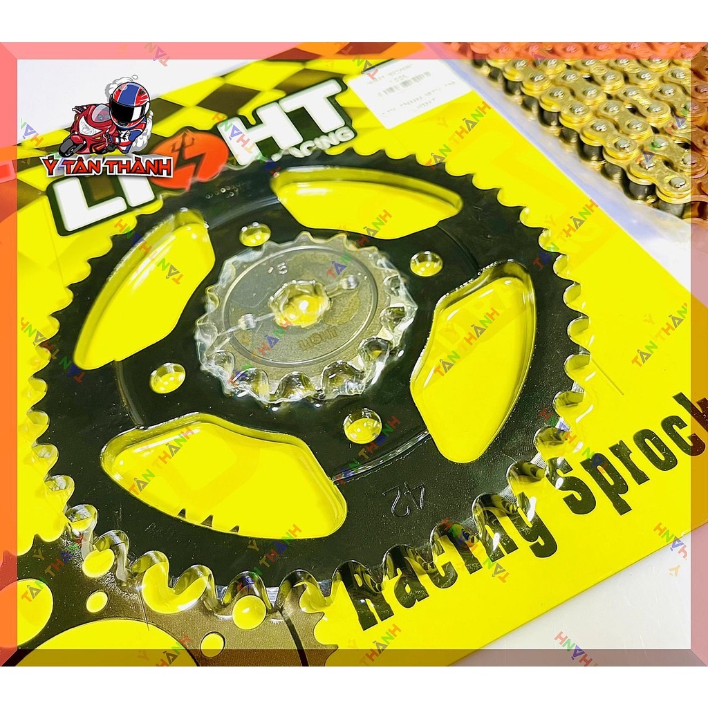 nhông sên đĩa light sonic 150 15T-42T MS325