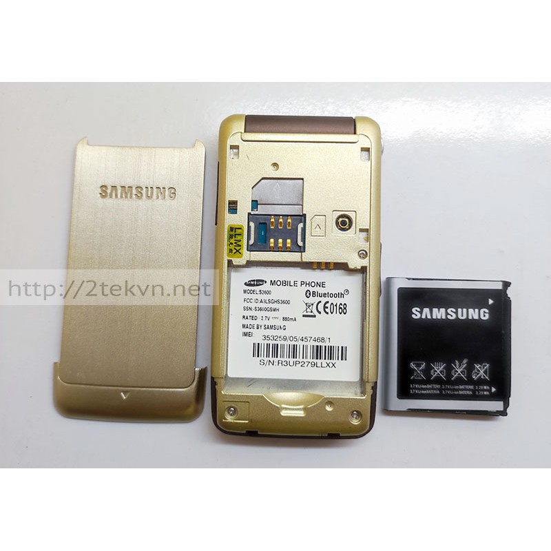 Điện thoại nắp gập Samsung S3600i