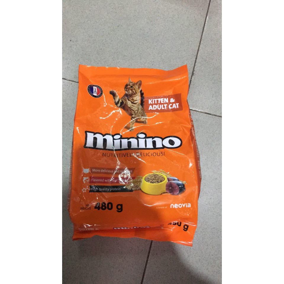 Thức ăn cho mèo con MININO (dùng được cho cả mèo con và mèo trưởng thành)