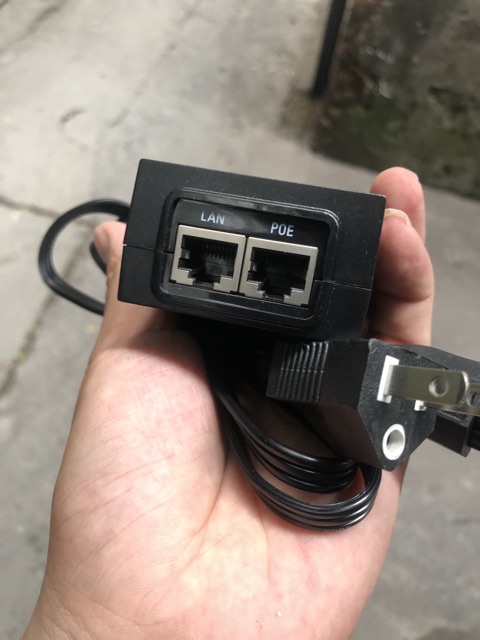 Ubiquiti 24V DC 1.0A 24w poe adapter