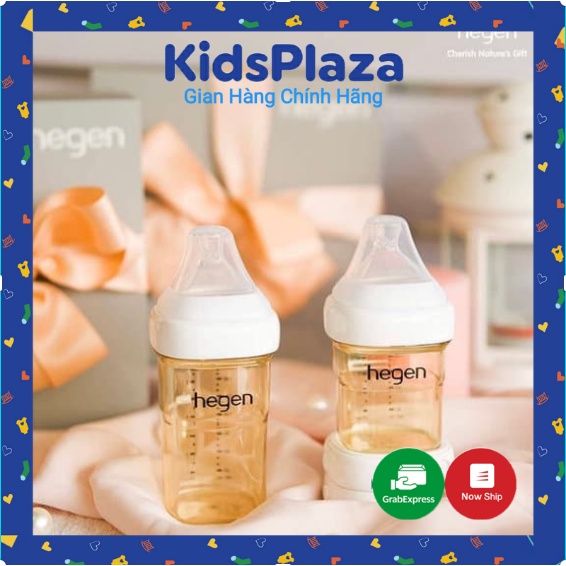Bình Sữa Hengen PPSU 150ml / 240ml/330ml Dành Cho Bé 1- 9 Tháng Tuổi - TÁCH LẺ KHÔNG HỘP