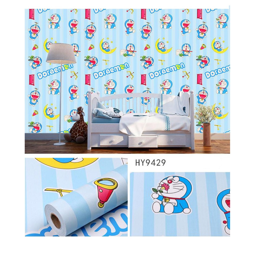 Giấy Dán Tường 3D Sẵn Keo Khổ 45cm x 10m