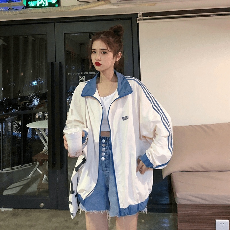Áo Khoác Dù Nhẹ Nữ Phối Cổ Bo Viền 2 Lớp Siêu Đẹp  - ĐĂNG QUANG FASHION