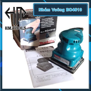 Máy chà nhám vuông Makita 4510, công suất 160w - Máy chà nhám rung, chà nhám gỗ, xả bề mặt gỗ