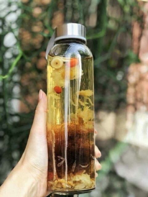 Combo 5 Chai Thủy Tinh Có Dây Xách Siêu Bền 500ml