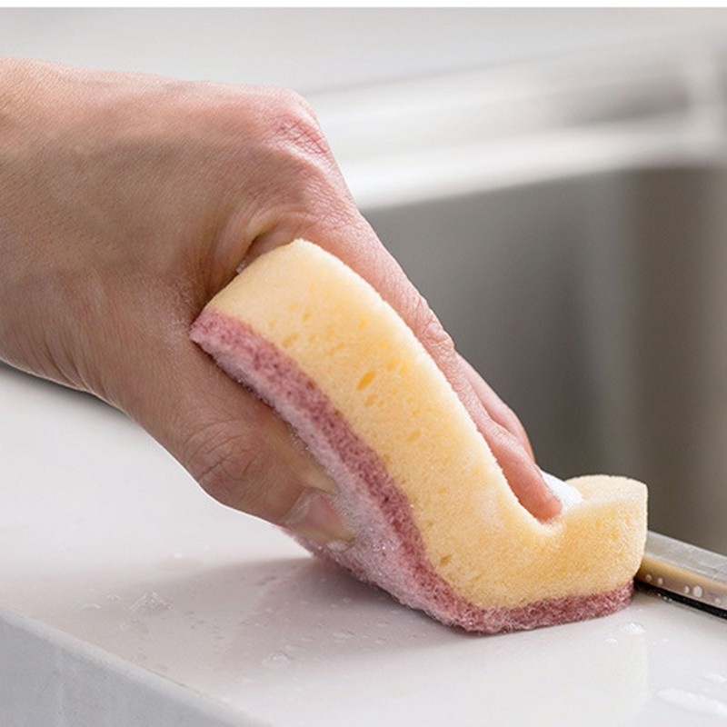 1 Miếng Bọt Biển Rửa Chén Hình Đám Mây Đa Năng