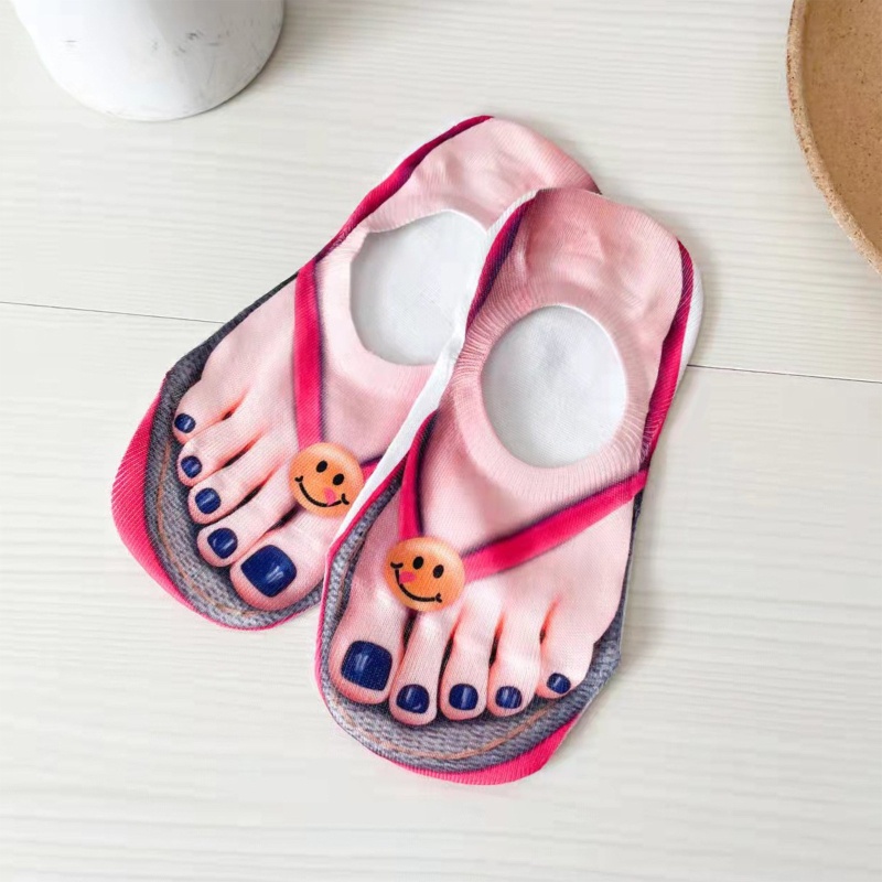 Xixi Đôi Tất Chân In Hình 3D Thời Trang Cho Nữ