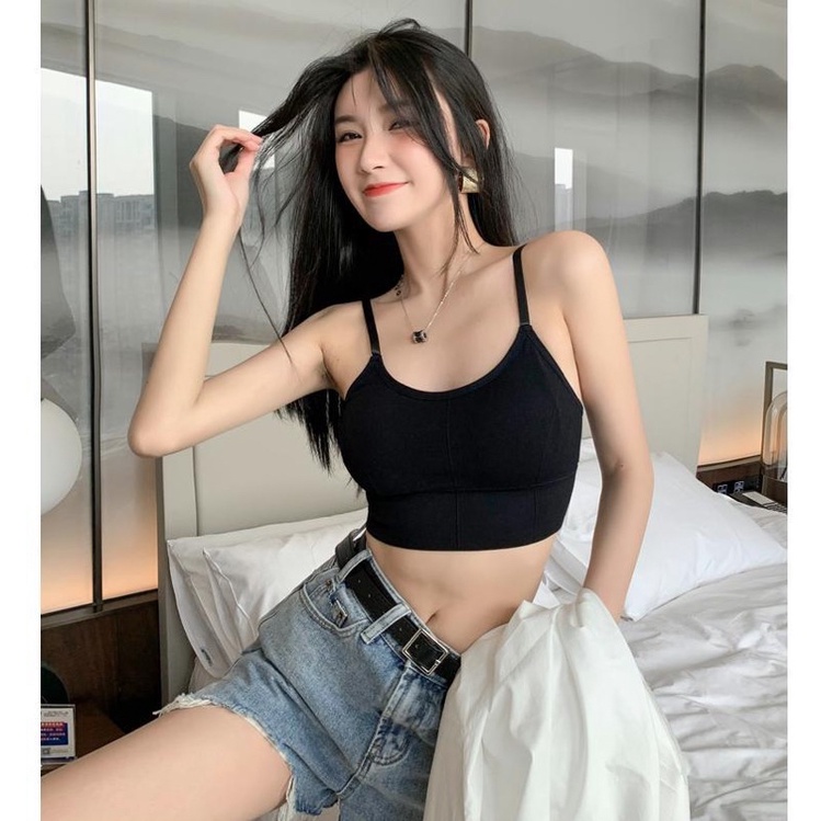 Áo Bra Thun Thể Thao Chiết Gân Cực Chất 656