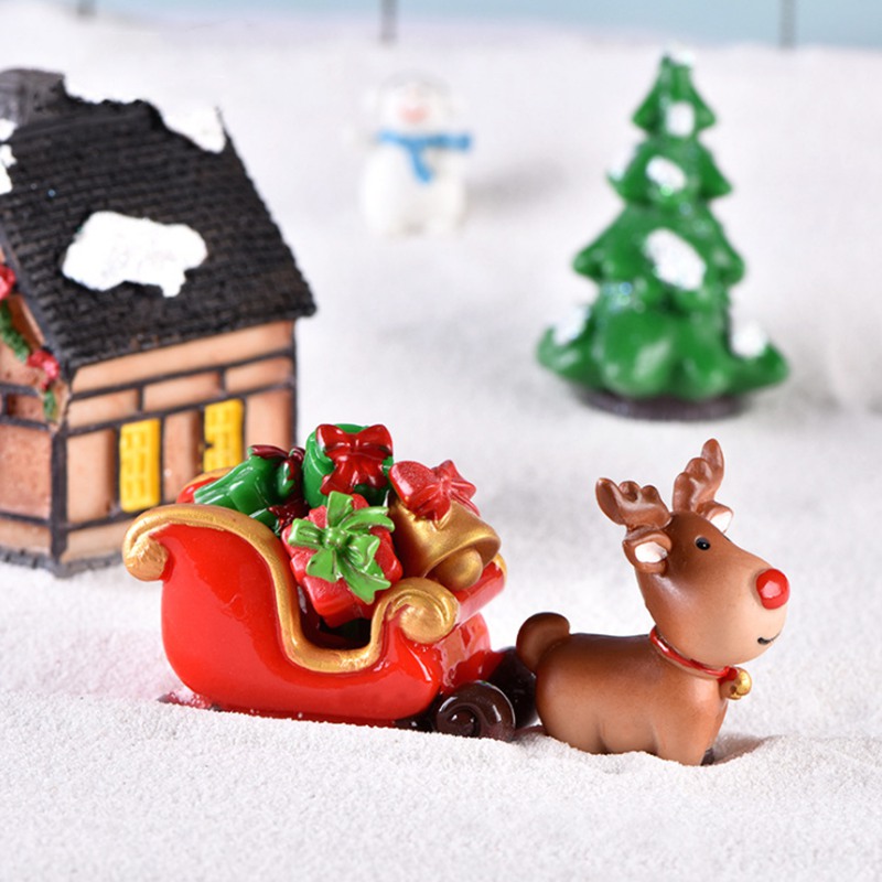 1 Mô Hình Tuần Lộc Đồ Chơi Trang Trí Sân Vườn