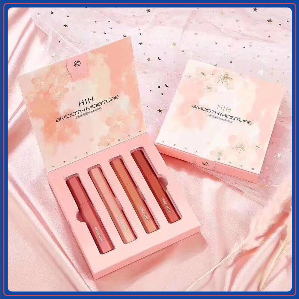 Set Son 4 CÂY HIH SMOOTH MOISTURE Siêu LÌ, No.1221 | BigBuy360 - bigbuy360.vn