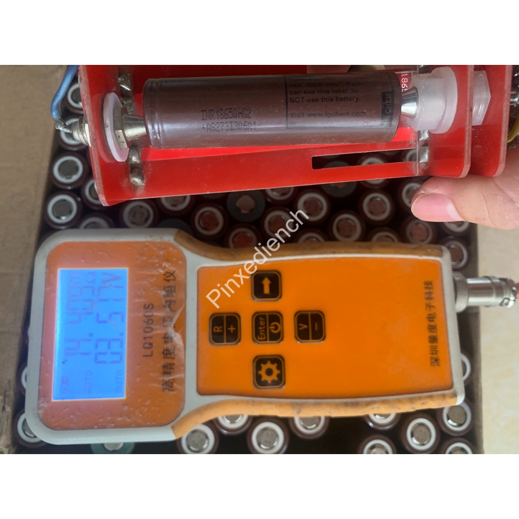 Pin 18650 LG HG2 3000mAh Xã 35A dùng cho máy khoan