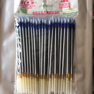 RUỘT VIẾT (Bút) BẠC 100 CÂY/BỊCH VIẾT TRÊN DA,SIMILI..