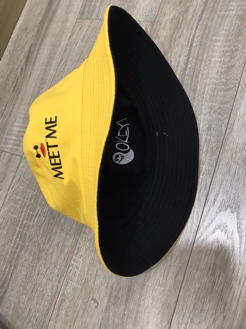 NÓN BUCKET 2 mặt - MEET ME - okay