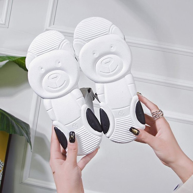 Giày Sandal Nữ 2 Quai Đế Gấu 3Fashion Quai Dan Chắc Chắn - 3136