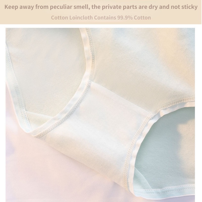 Quần Lót cotton Không Đường May Thoáng Khí Cho Nữ