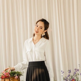 Áo sơ mi cổ V ( giá đã sale)