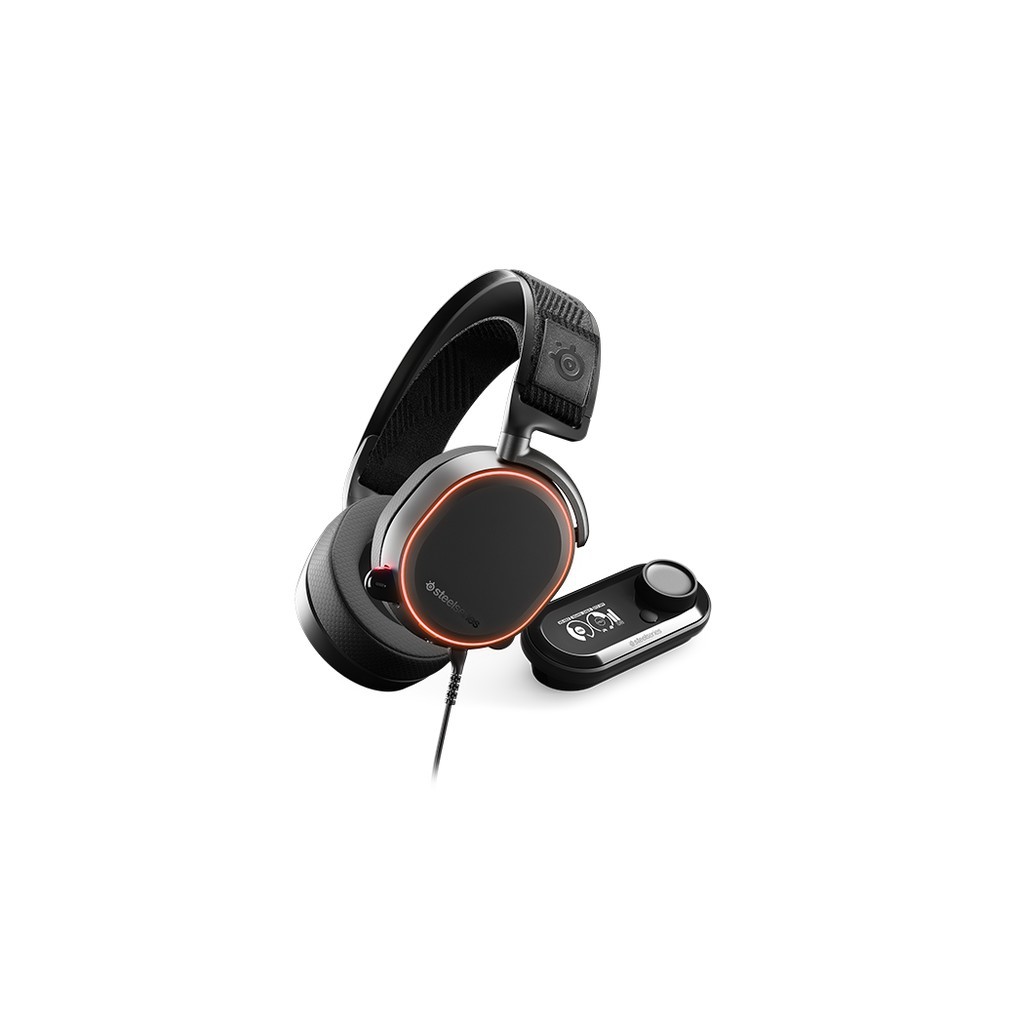 Tai nghe gaming có dây Steelseries Arctis Pro RGB + Game DAC 7.1 (Black) 61453 (Tặng gối Steelseries)