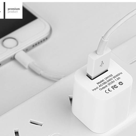 Củ sạc HOCO UH102 Chính Hãng Hỗ trợ sạc nhanh Cho IPad Pin Dự Phòng Cáp Sạc Tai nghe Bluetooth Airpod Airpods i12 IPhone