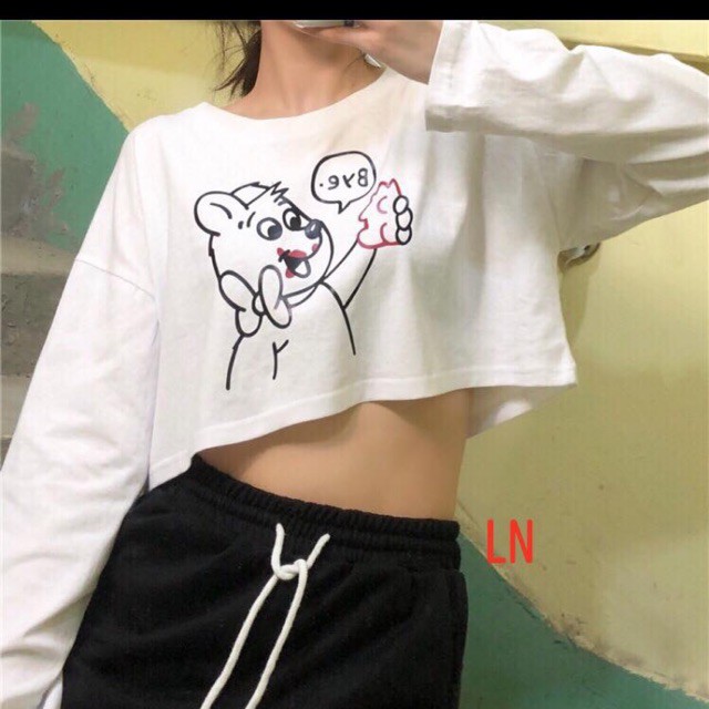 bst Áo crt gấu L&amp;N 5508 03