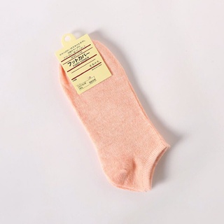 Tất nữ Cotton cổ ngắn basic *