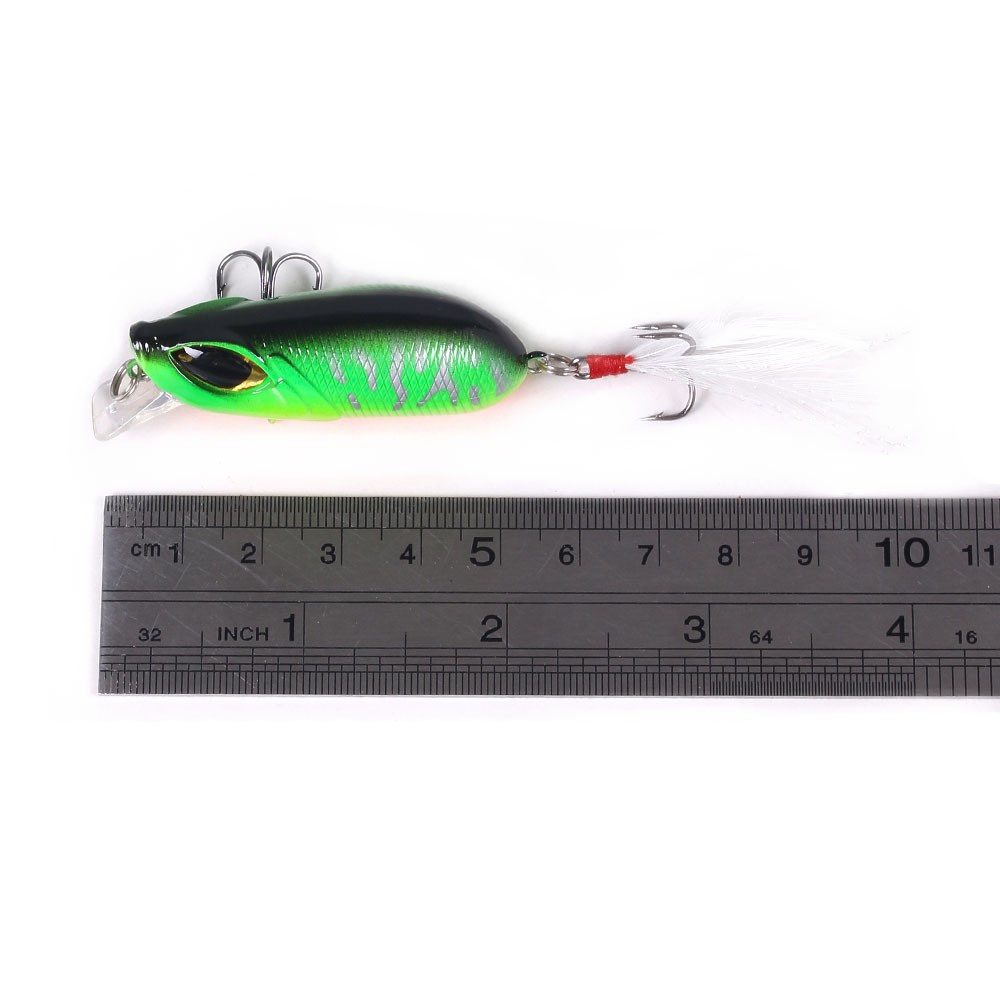 HENGJIA 1pcs Big 3d Eye Crankbait Minnow Umpan Pancing Swimbait Fishing Lure