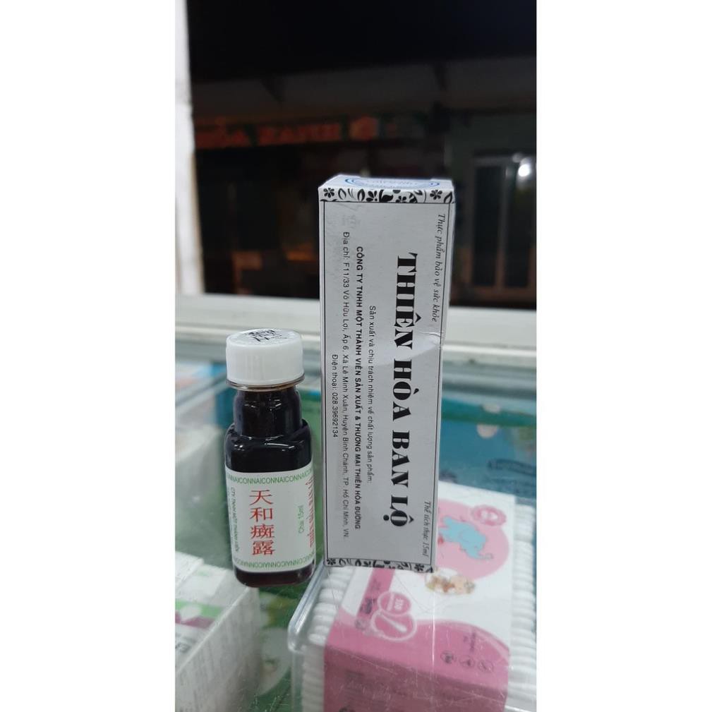 Thiên hòa ban lộ ( tiêu ban lộ hiệu con nai đen) chai 15ml của thiên hòa đường