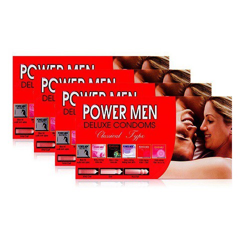 Bao cao su power men Gia Đình hộp 12 chiếc - [Siêu Rẻ]