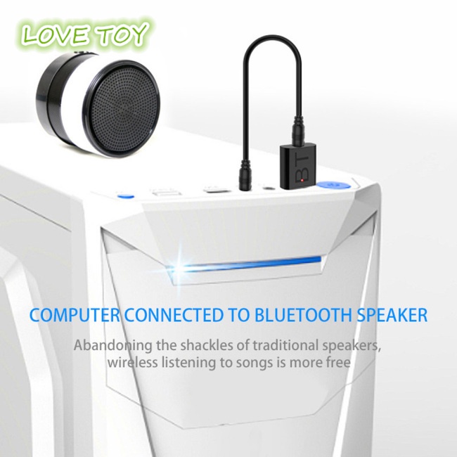 Thiết bị thu phát Bluetooth 5.0 mini USB RCA 3.5mm cho PC TV
