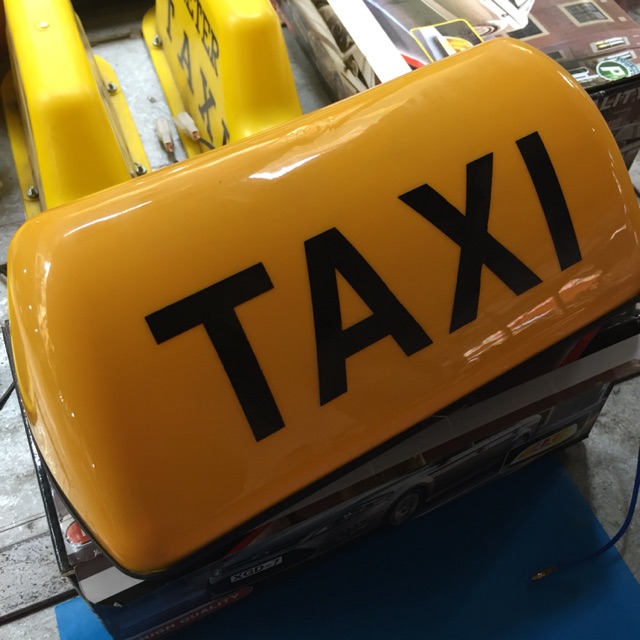 Mào taxi nam châm có đèn