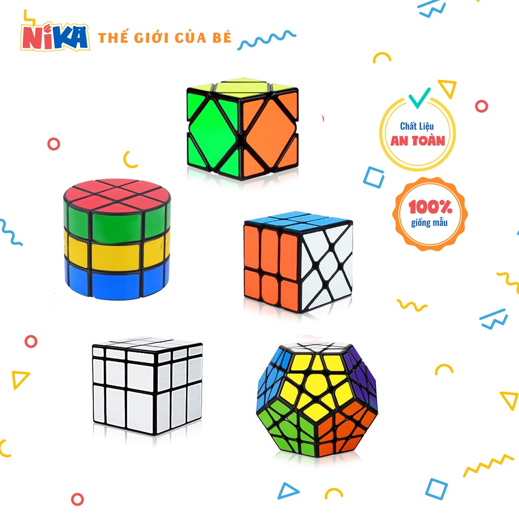 Bộ sưu tập Rubik biến thể Spheres, Mirror, Windhill, Megamix, Cylinder, Triangle,...