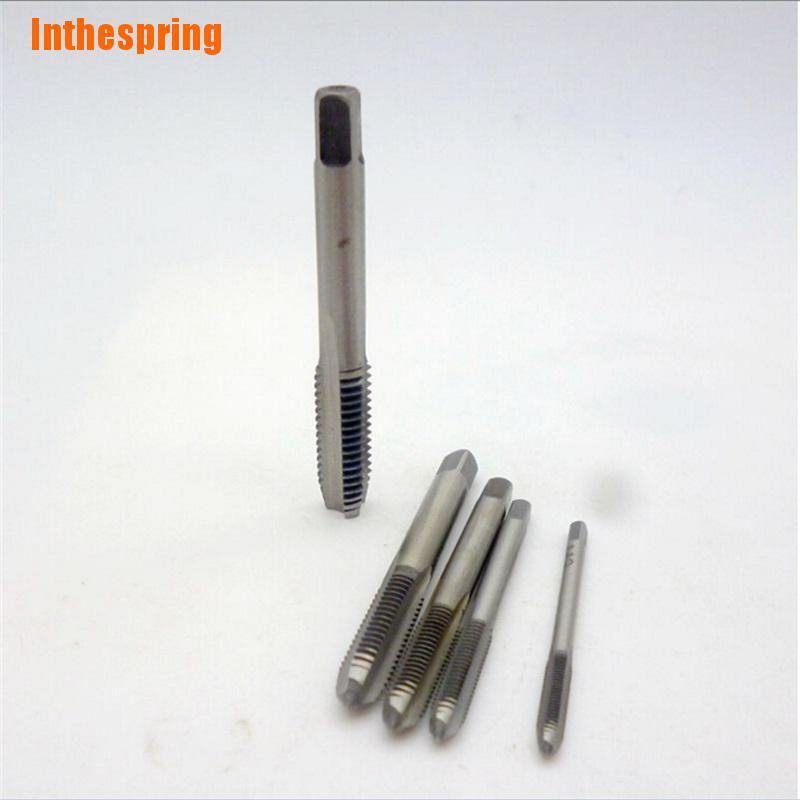 Bộ 5 Mũi Khoan Xoắn M3 M4 M5 M6 M8 3-8mm Chất Lượng Cao