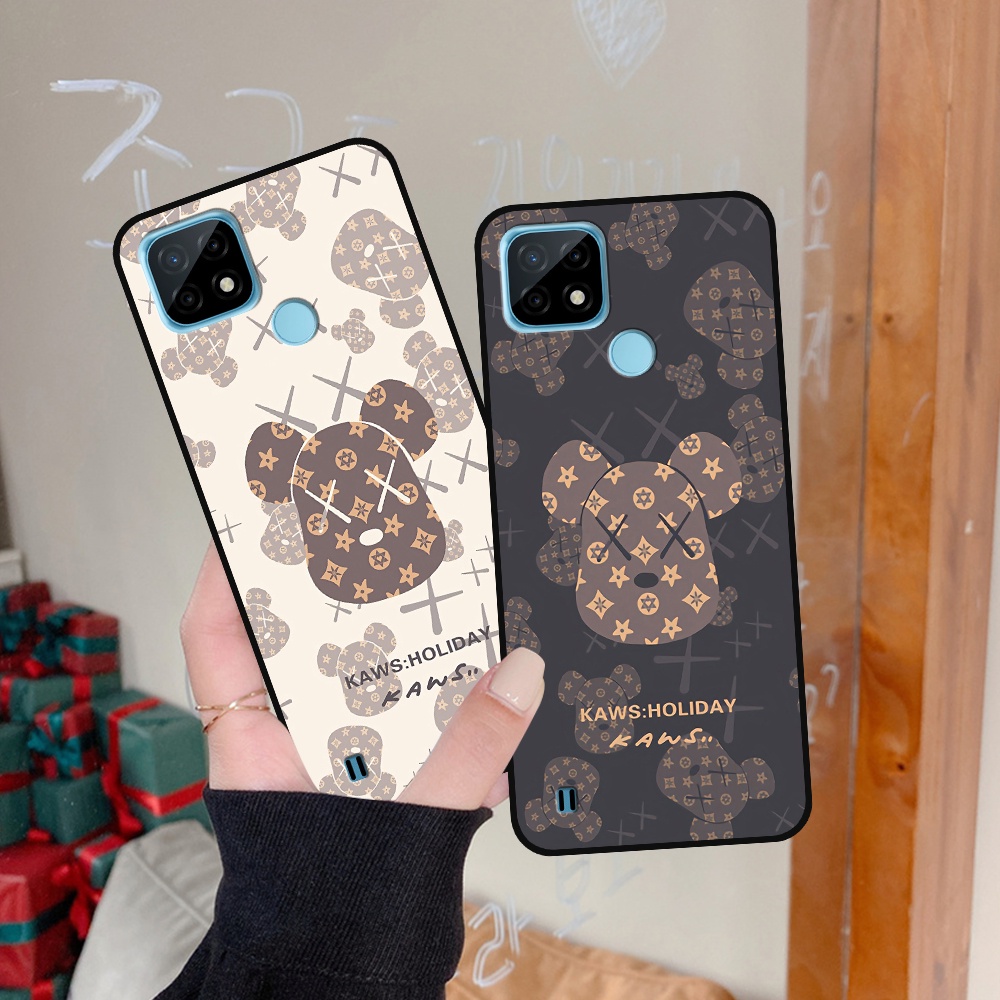 Ốp Realme C21 / C21Y / C25 / C25s / C25Y in hình họa tiết Mountain, Be@rbrick dễ thương (T13 - T18)