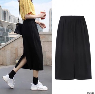 Chân váy tutu dài xẻ vạt hàng qc
