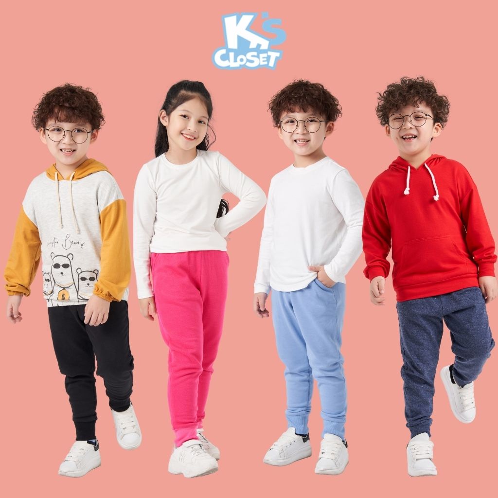 Quần Jogger cho bé K'S CLOSET (3 - 9 Tuổi) KT357ONF / E006ONF