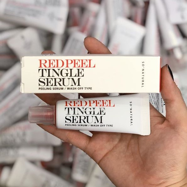 Lột Da Không Bong Tróc Red Peel Tingle Serum