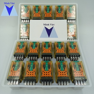 Rơ le trung gian 14 chân IDEC RU4S (RU4S-D24/ RU4S-A220/ SN4S-05D)