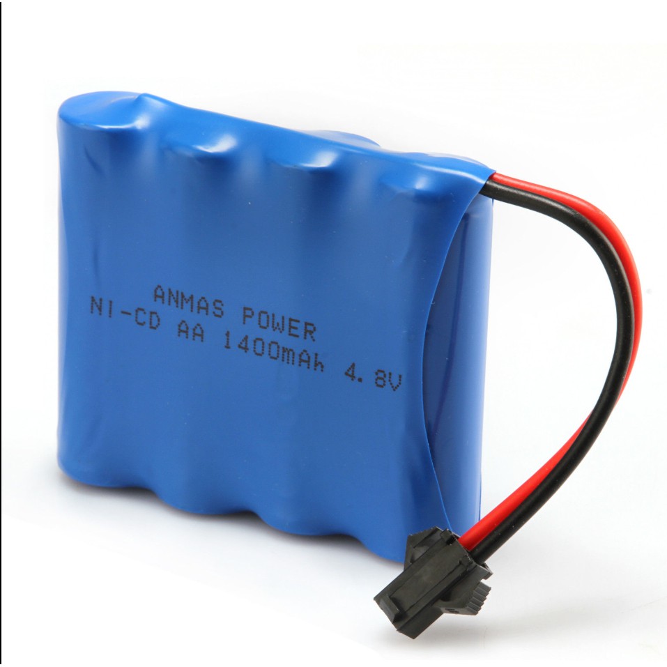 Pin 4.8v 1400mah Ni Cd Pin sạc đồ chơi điều khiển giá sỉ