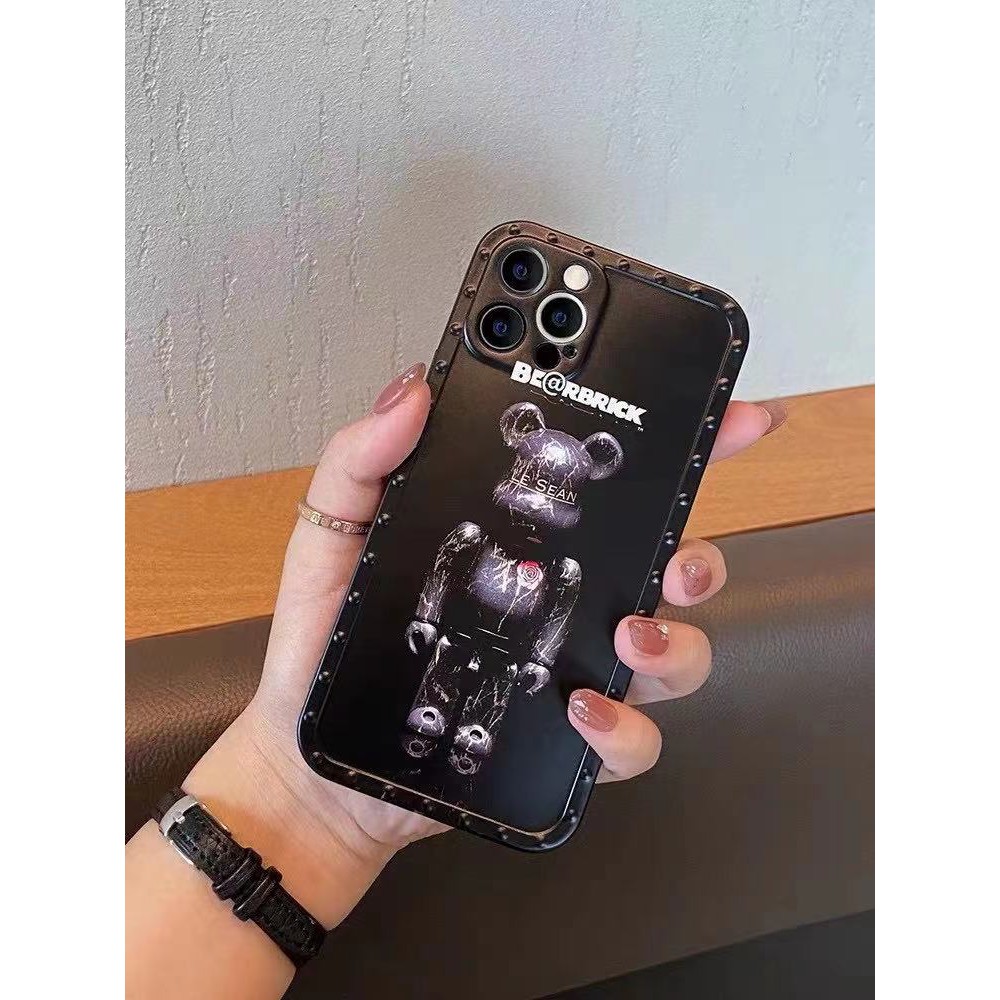Ốp điện thoại APE in hình gấu cho iphone 13 Pro Max i13 13pro 11 Pro Max i11 iX XS XR Xs MAX i7 i8 SE 7plus 8plus 7 PLUS 8 PLUS 12Pro Max