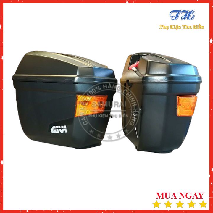 Cặp Thùng Hông Givi E22N-S_OR Chính Hãng Bảo Hành 2 Năm